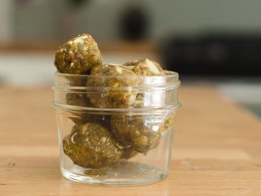 Simple energy bliss balls