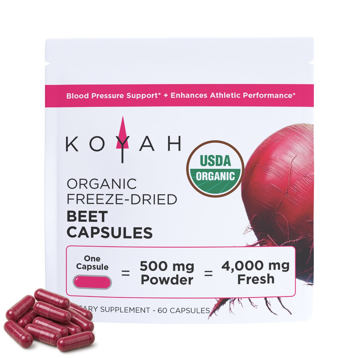 Organic Beet Capsules