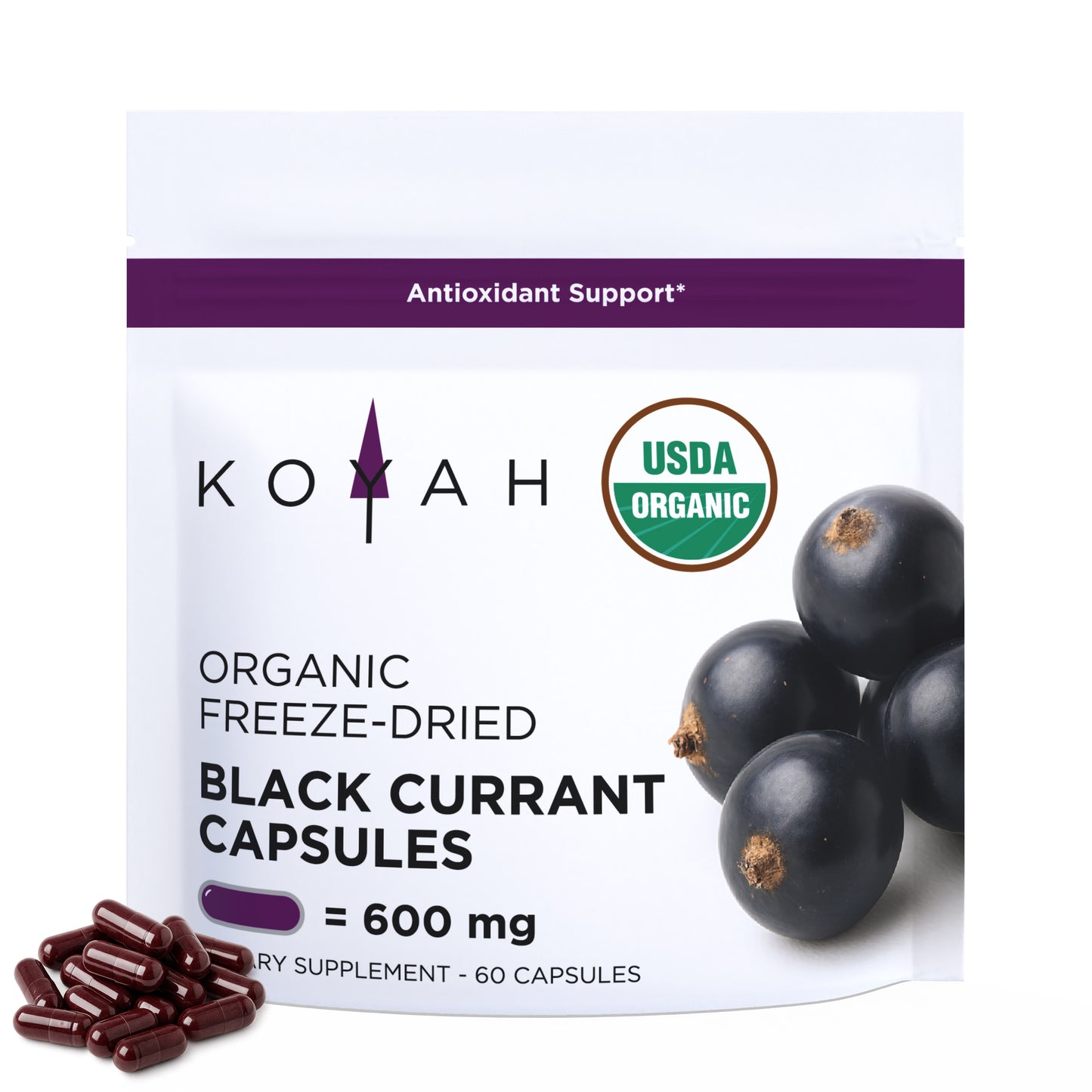 Organic Black Currant Capsules