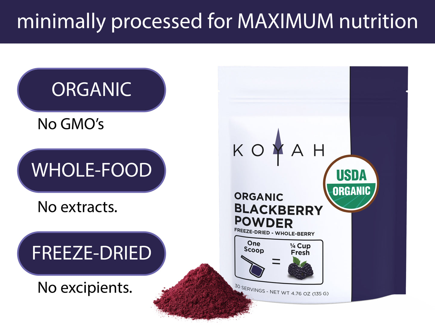 Organic Blackberry Powder