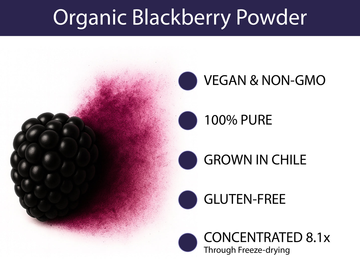 Organic Blackberry Powder