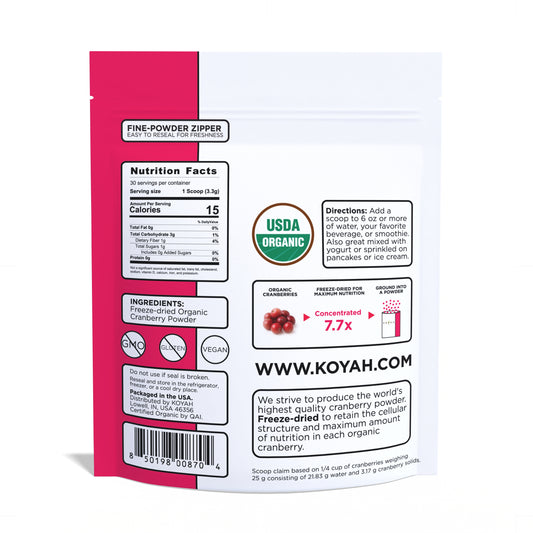 Organic Cranberry Powder