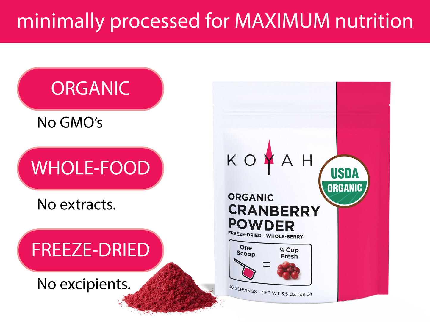Organic Cranberry Powder