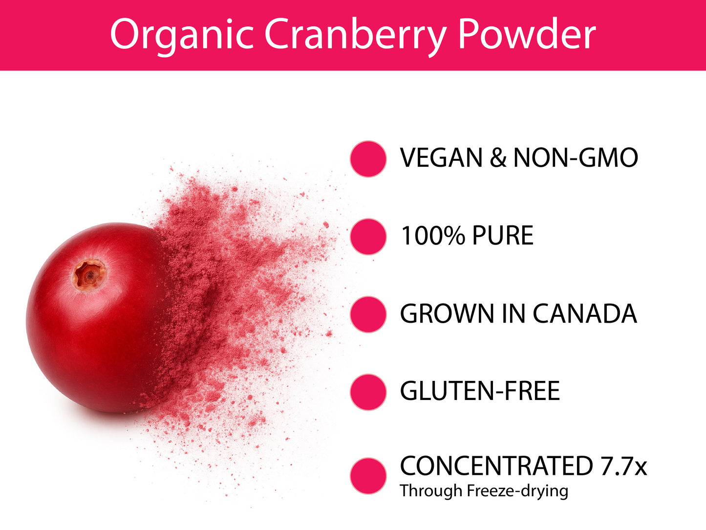 Organic Cranberry Powder