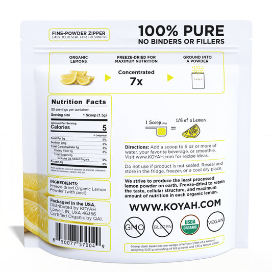 Organic Lemon Powder