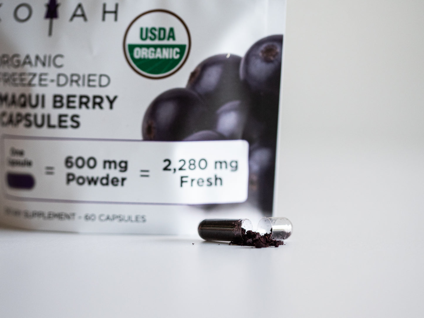 Organic Maqui Berry Capsules