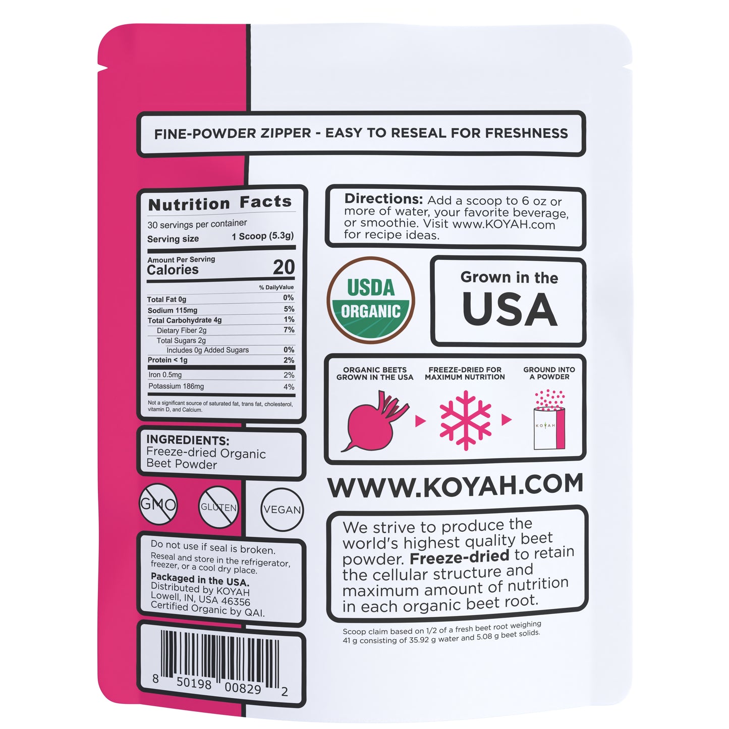 Organic Beet Powder