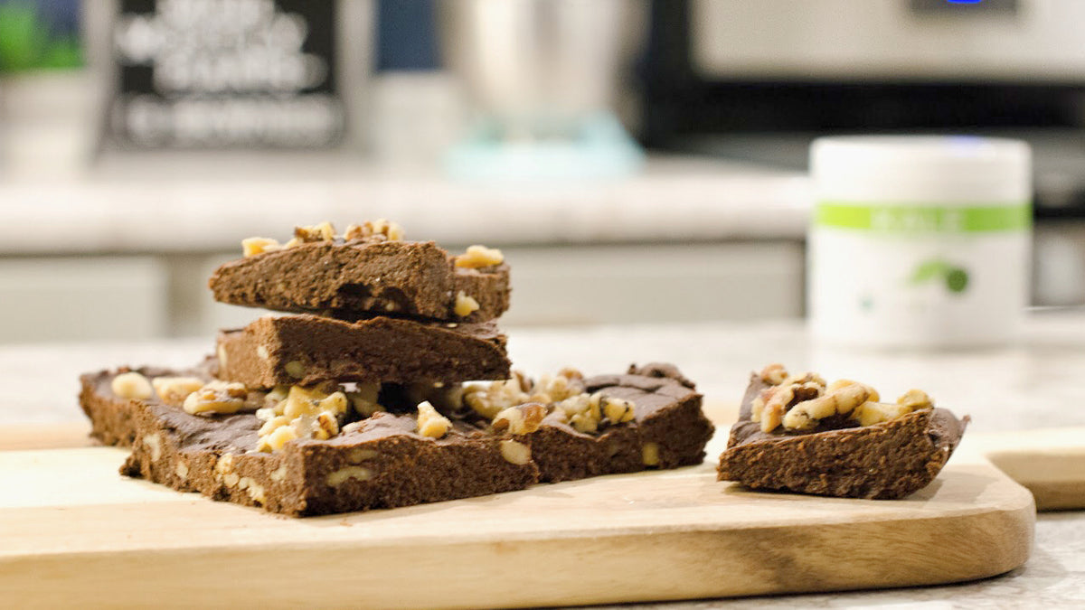 Vegan Gluten Free KALE Brownies