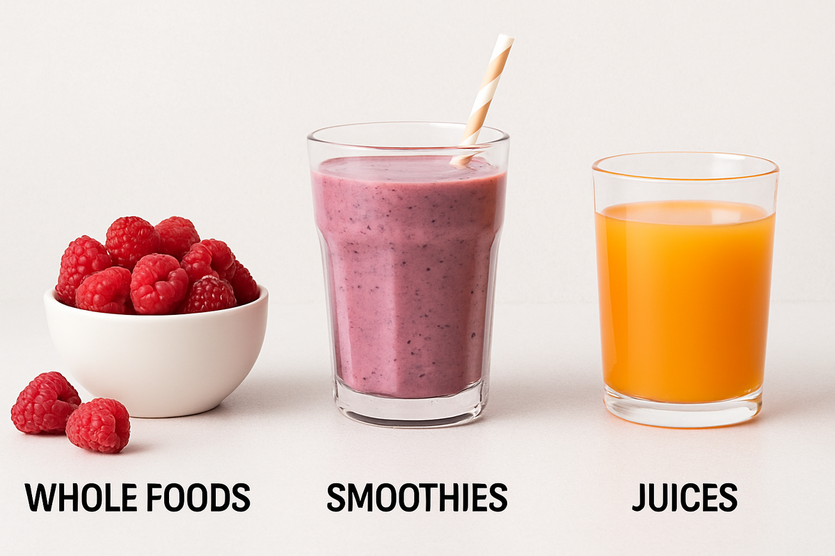 Whole-foods, Smoothies, or Juices?