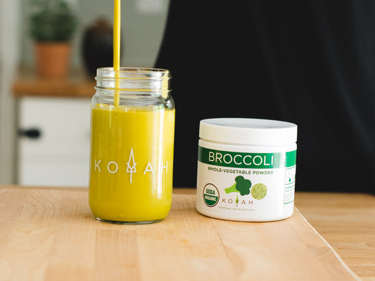 Broccoli and carrot smoothie
