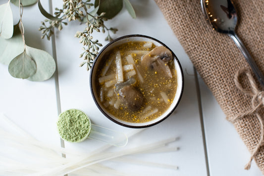 celery mushroom soup