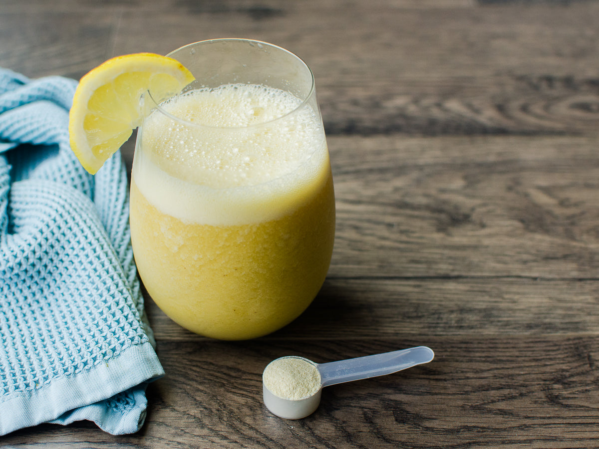 lemon ginger turmeric smoothie 