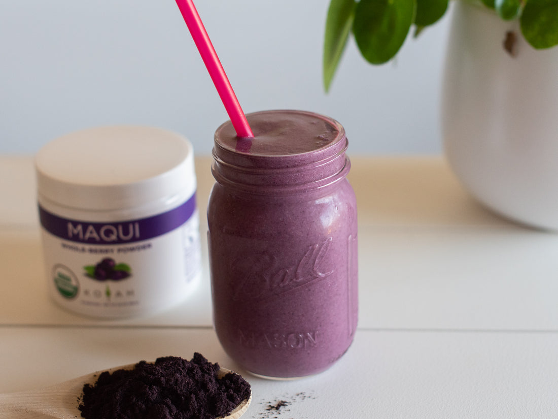 maqui berry smoothie