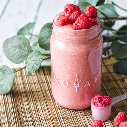 Raspberry Banana Smoothie