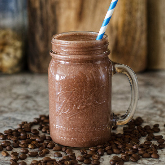 Raspberry Coffee Smoothie