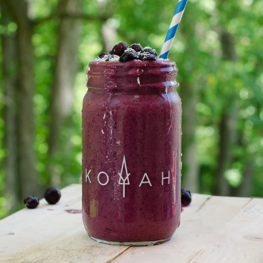 wild blueberry smoothie 