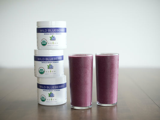 the best wild blueberry smoothie 