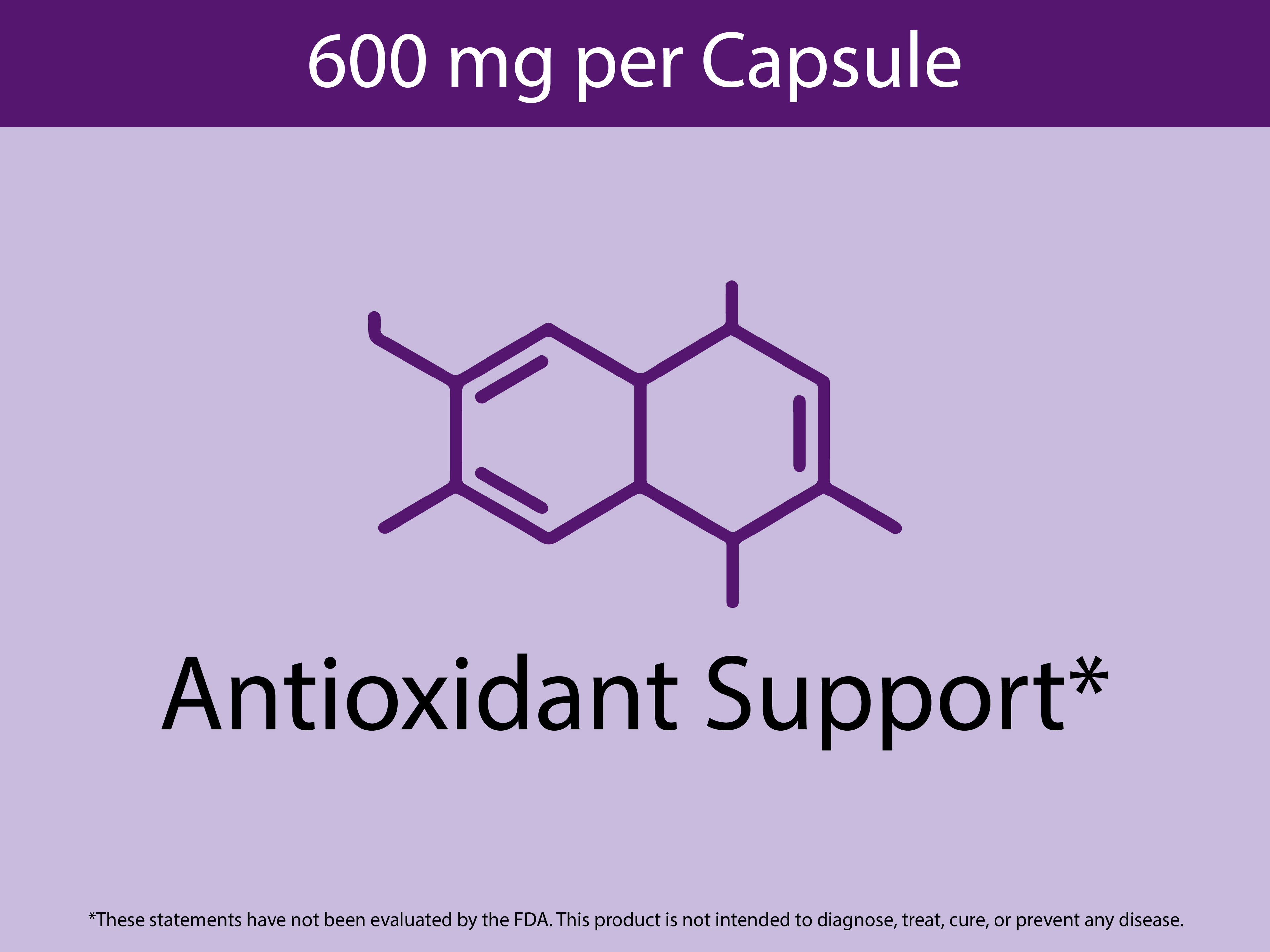 KOYAH Organic Acai Capsules — 600mg per capsule for antioxidant support