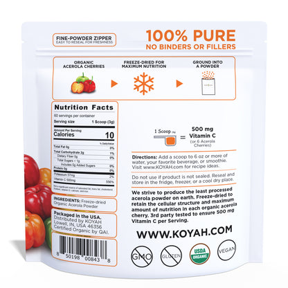 Organic Acerola Powder