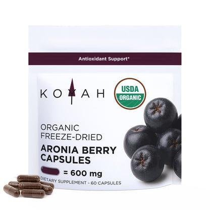 Organic Aronia Berry Capsules