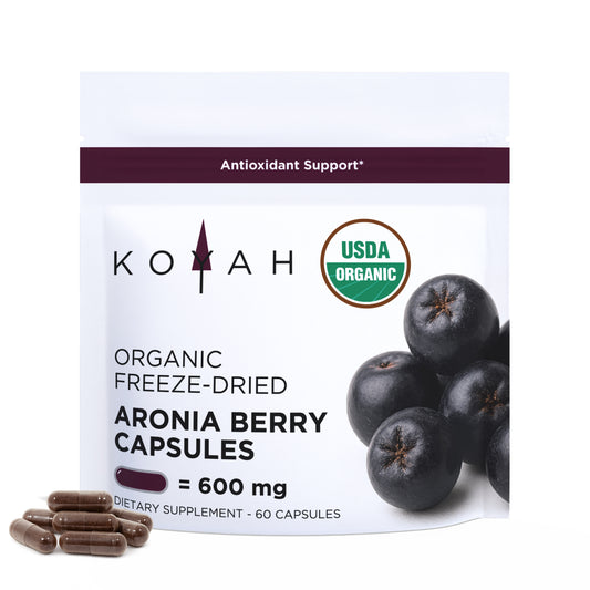 Organic Aronia Berry Capsules