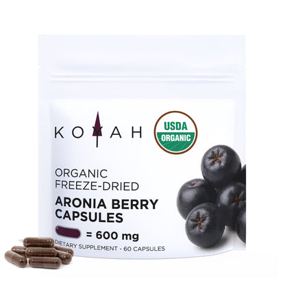 Organic Aronia Berry Capsules