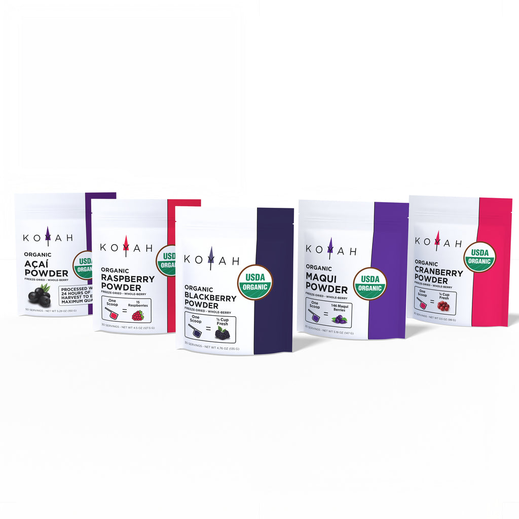 Berry Bundle — organic antioxidant berry superfood bundle by KOYAH