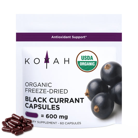 Organic Black Currant Capsules
