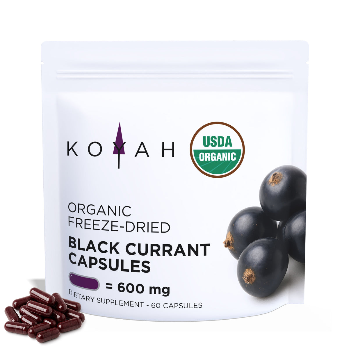 Organic Black Currant Capsules