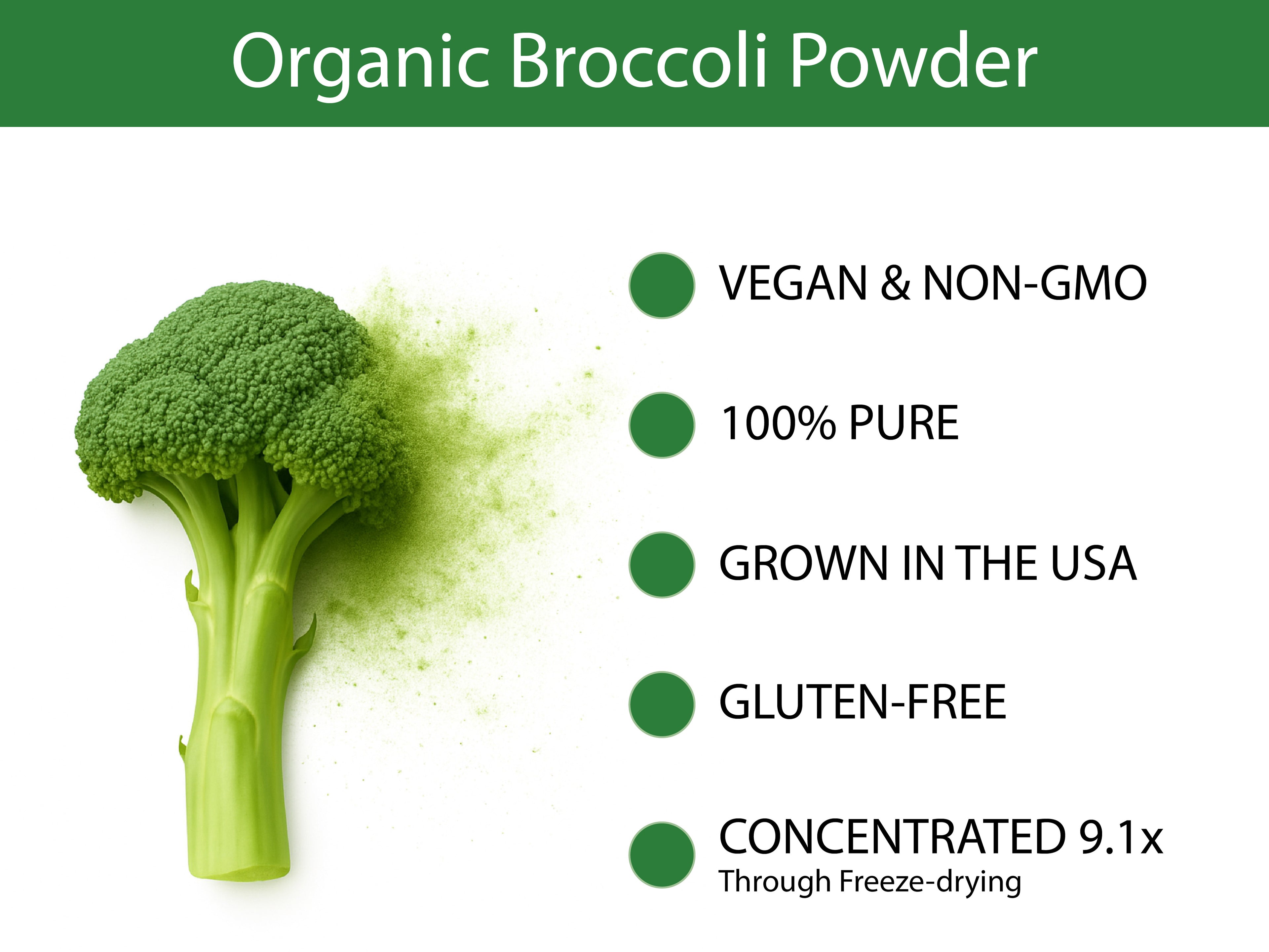 Organic Broccoli Powder