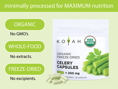 Organic Celery Capsules