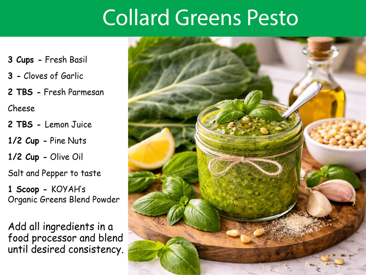 Organic Collard Greens Powder