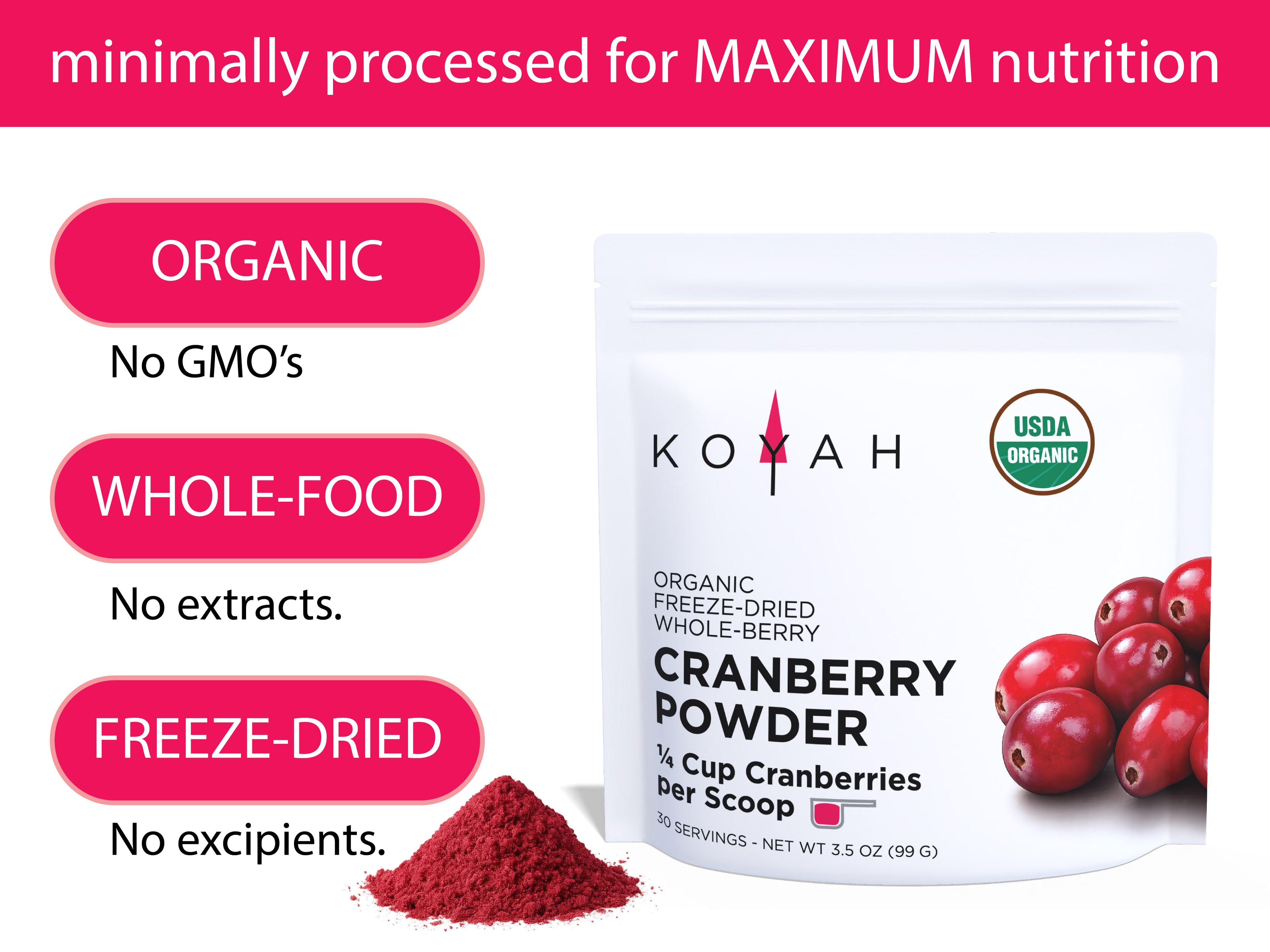Organic Cranberry Powder