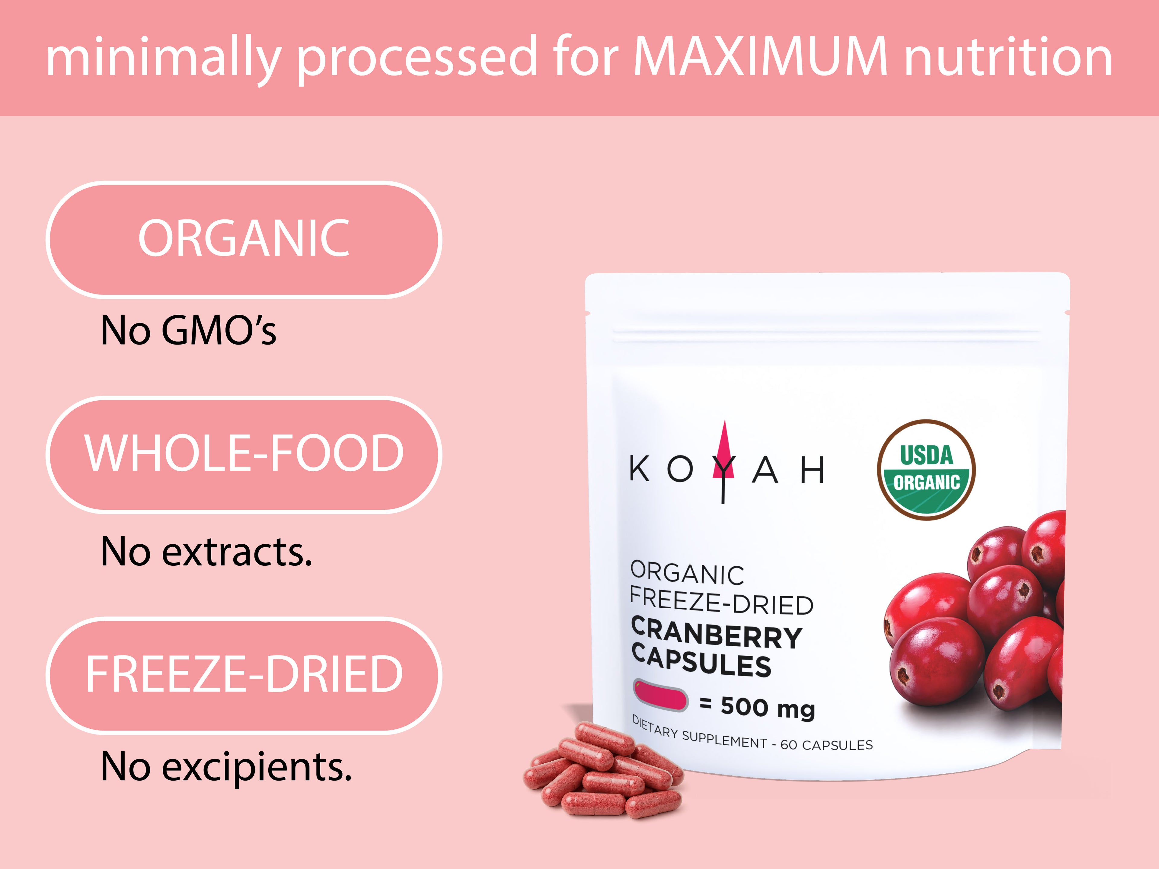 Organic Cranberry Capsules