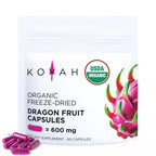 Organic Dragon Fruit Capsules — organic antioxidant dragon fruit capsules by KOYAH