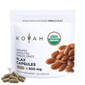 Organic Flax Seed Capsules Pacdora front with capsules
