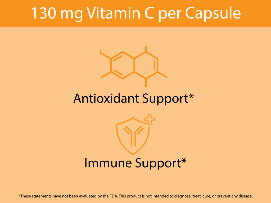Fruit-C whole food vitamin C capsule — antioxidant and immune support