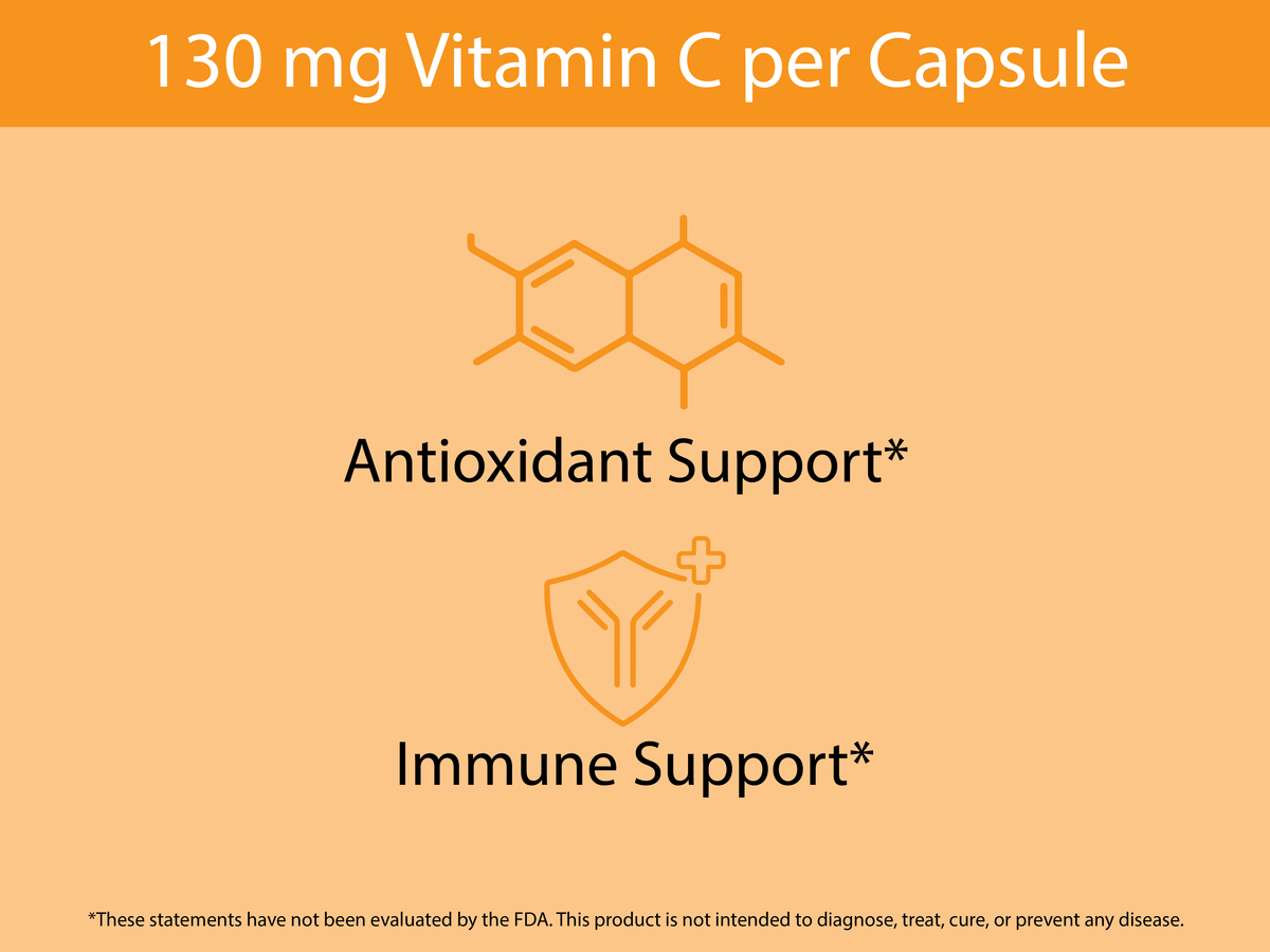 Fruit-C whole food vitamin C capsule — antioxidant and immune support