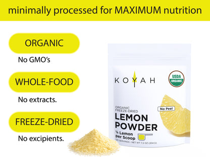 Organic Lemon Powder (No Peel)