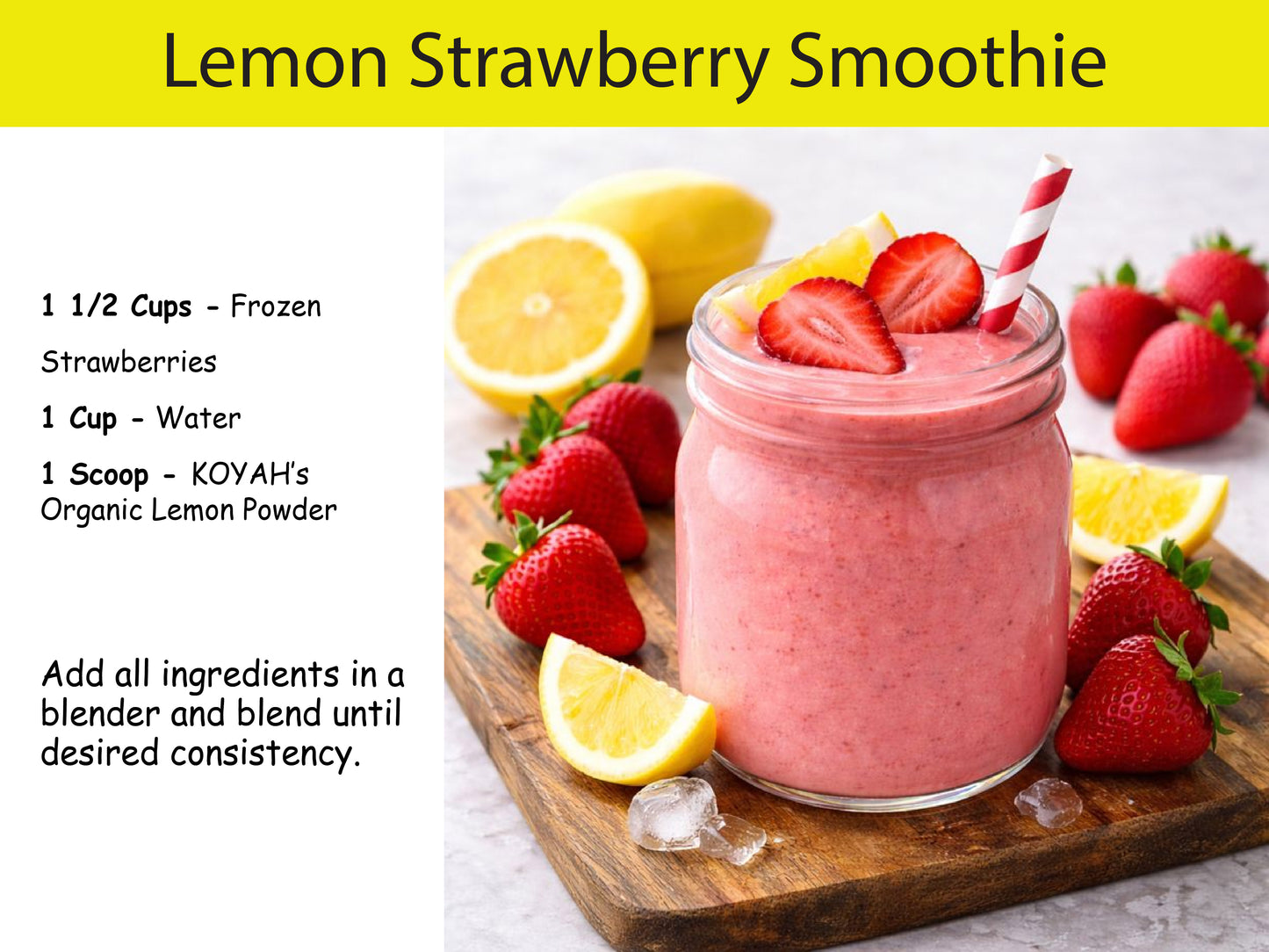 Organic Lemon Powder