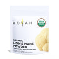 Organic Lion's Mane Powder — organic cognitive support mushroom powder by KOYAH