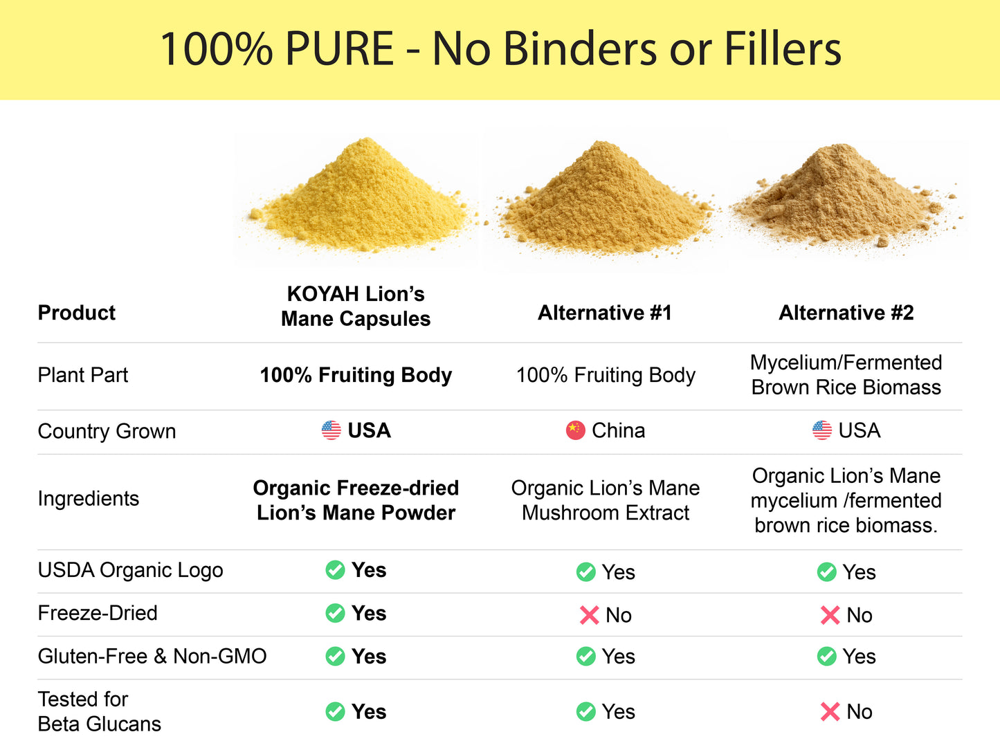 Organic Lion's Mane Powder