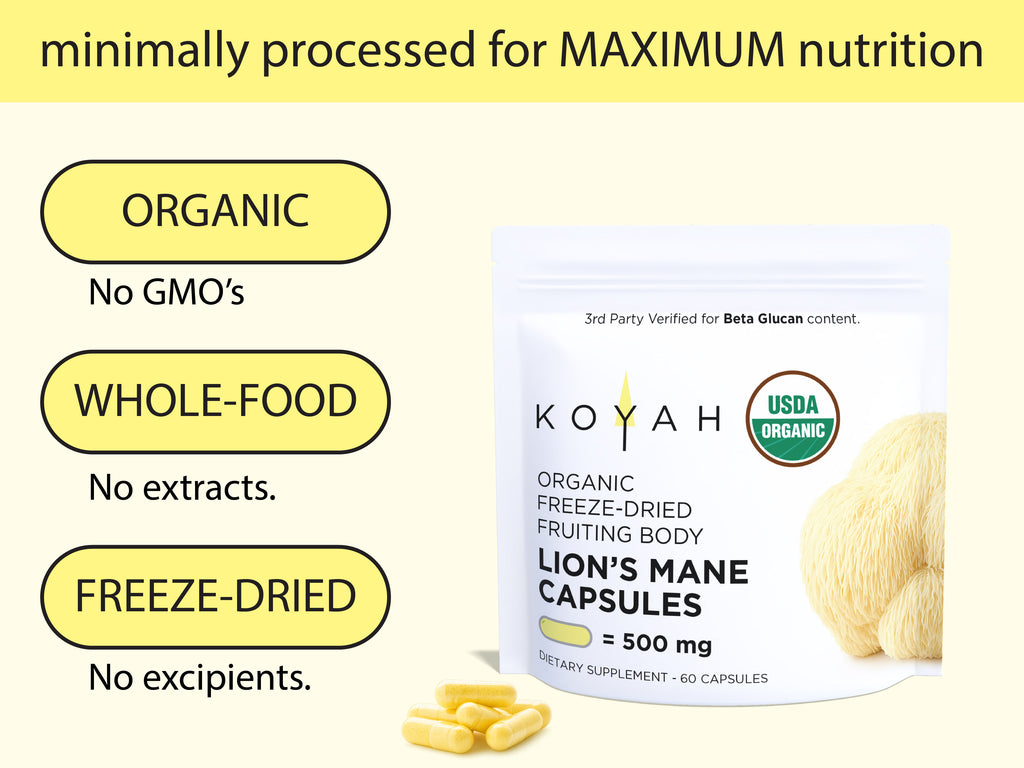 Organic Lion's Mane Capsules