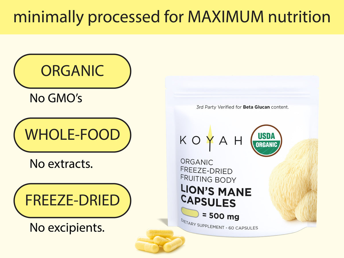 Organic Lion's Mane Capsules
