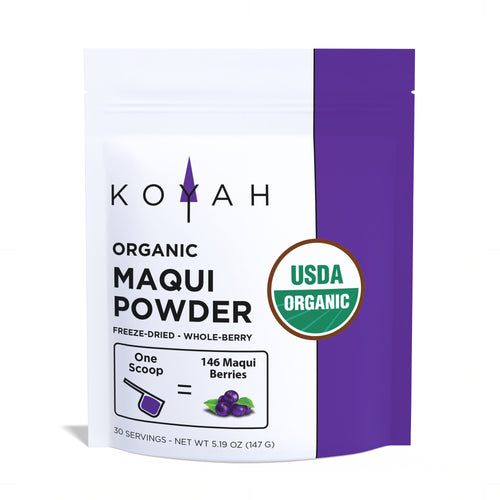 Organic Maqui Berry Powder — organic antioxidant maqui berry powder by KOYAH