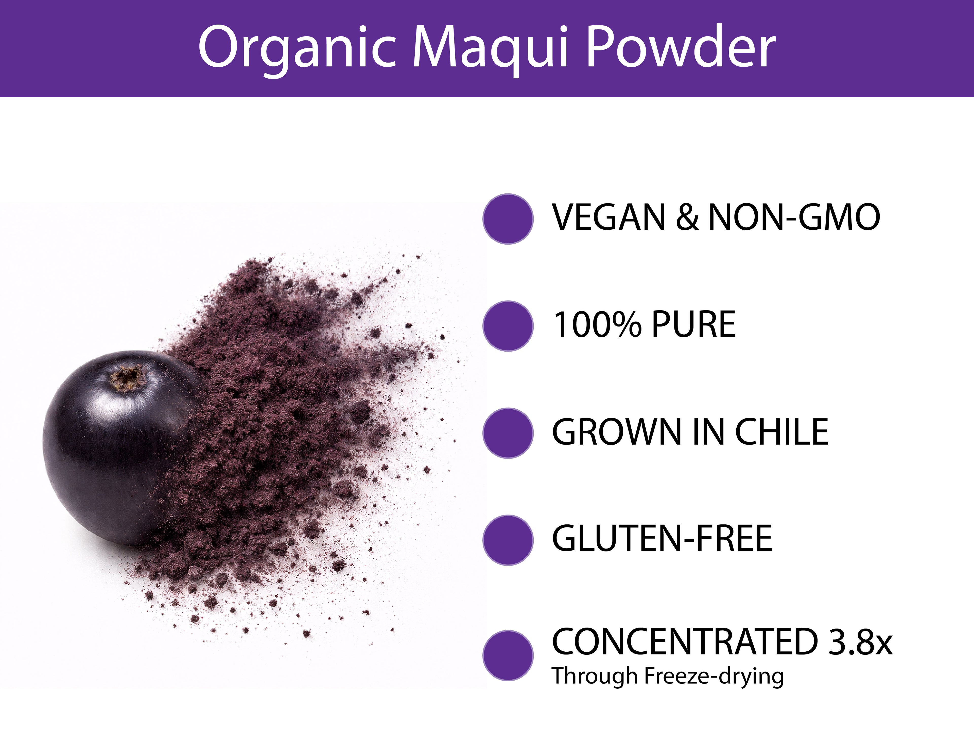 Organic Maqui Berry Powder