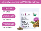 Organic Milk Thistle Capsules