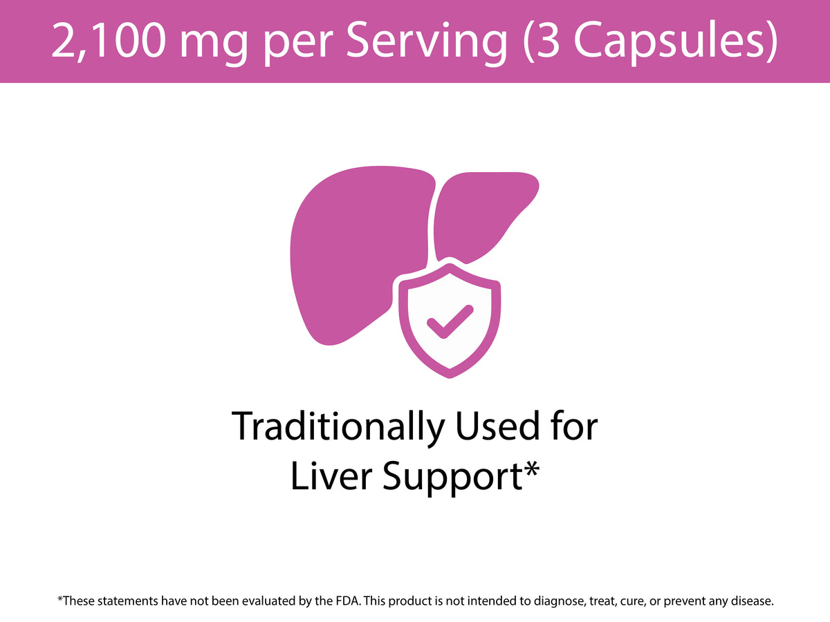 Organic Milk Thistle Capsules