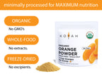 Organic Orange Powder