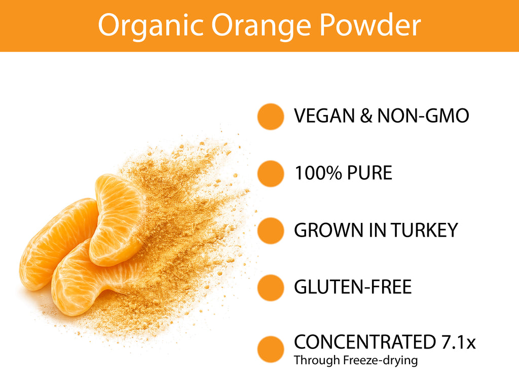 Organic Orange Powder